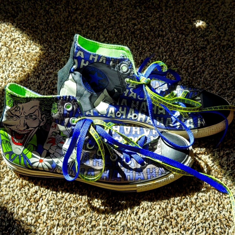 DC Batman Joker Converse